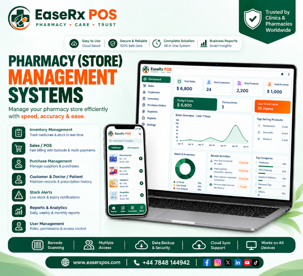 EaseRx POS Pharmacy Management System